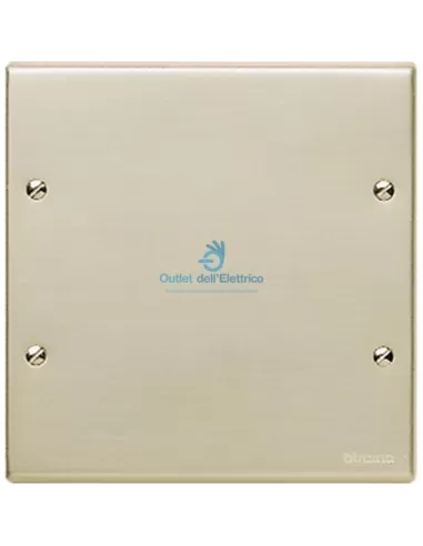 Placa mágica con tornillos de cubierta de oxidación.